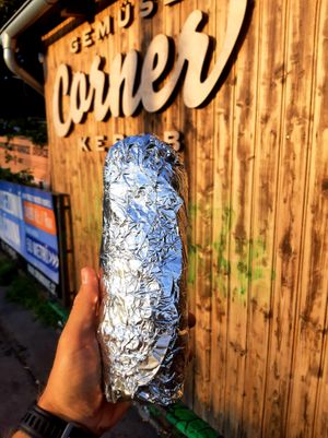 Monstrous Kebab  at Gemüse Corner Kebab in Prague