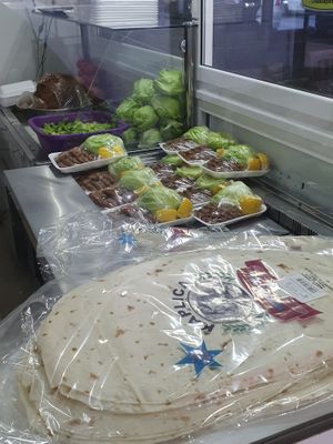 Cig Kofte for take away at Enfes Çiğköfte in Kyrenia