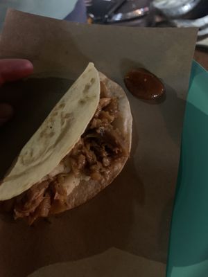 Vegan Quesadilla   at La Cordobesita in Tulum