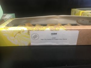 Vegan dumpling at Nudo Sushi Box - Grainger St in Newcastle Upon Tyne