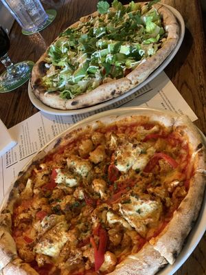Sundays have several more vegan options  at Three Fires Pizza in Fort Wayne