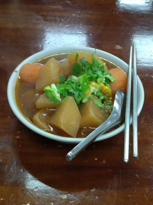 紅燒拉麵 at SuíYuán SùShí 隨緣素食 in New Taipei City