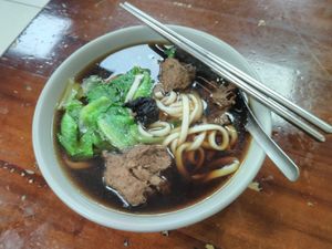 當歸麵 at SuíYuán SùShí 隨緣素食 in New Taipei City