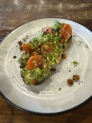Avocado toast   at The Good Egg in Busselton