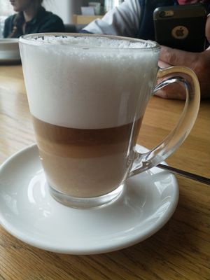 Latte at Koktem in Astana