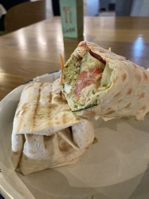 Falafel wrap  at Koktem in Astana