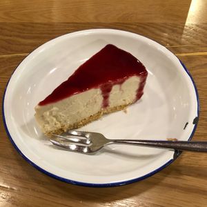 Vegan cheesecake  at Koktem in Astana