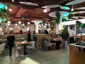 Elegant setting  at Koktem in Astana