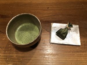 Desert and Matcha green tea at Kaizuiji in Nagoya