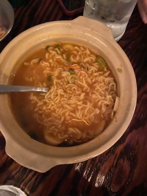 Vegan ramen  at Mr. Lee in Seoul