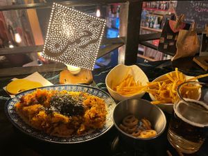 Kimchi fried rice  at Mr. Lee in Seoul