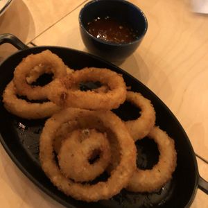 Onion ring (vegan) at Mr. Lee in Seoul