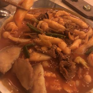 Vegan tteokbokki at Mr. Lee in Seoul