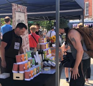 Wokingham Vegan Market Stall at Wokingham Vegan Market in Wokingham