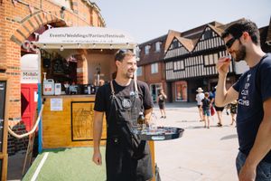 Wokingham Vegan Market Stall at Wokingham Vegan Market in Wokingham