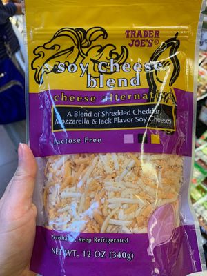 Vegan cheese  at Trader Joe's in West Los Angeles