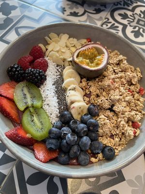 Acai bowl  at Heisenberg Coffee Co in Richmond