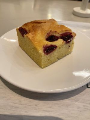 Vegan cake   at Karamellan Cafe in Drottningholm