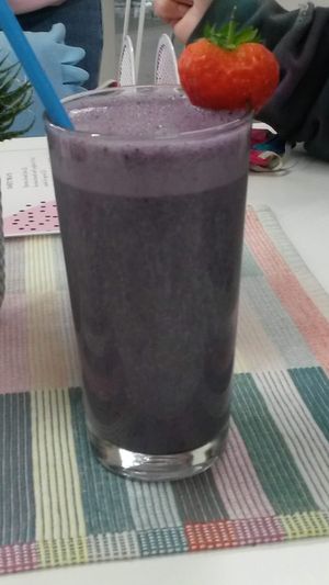 Breakfast smoothie at The Superfood Bowl in Cleckheaton