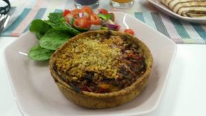 Med veg tart at The Superfood Bowl in Cleckheaton