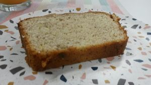 Banana bread slice at The Superfood Bowl in Cleckheaton