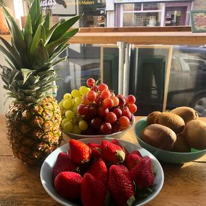 Fresh fruit served every day at The Superfood Bowl in Cleckheaton