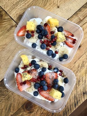Breakfast to go at The Superfood Bowl in Cleckheaton