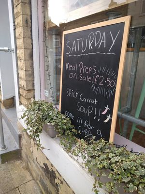 Outside at The Superfood Bowl in Cleckheaton