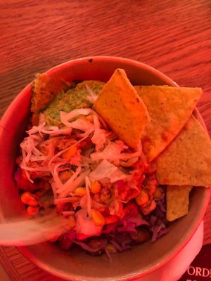 Jackfruit salad at Foodhallen in The Hague