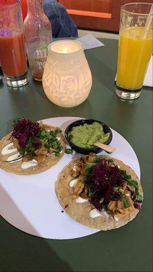 Jackfruit tacos from Lima at Foodhallen in The Hague