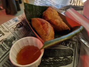 Vegan pastry at Foodhallen in The Hague