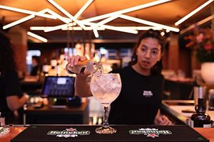 Main Bar at Foodhallen in The Hague