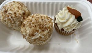 Unfortunately the cupcakes are stale and hard  at The Plant Based & Juice Bar in Danville