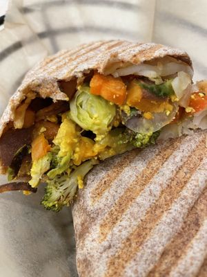Breakfast burrito  at The Plant Based & Juice Bar in Danville