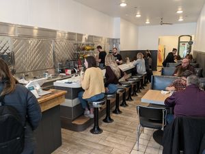 2/29/20 Interior of PB&J Bar at The Plant Based & Juice Bar in Danville