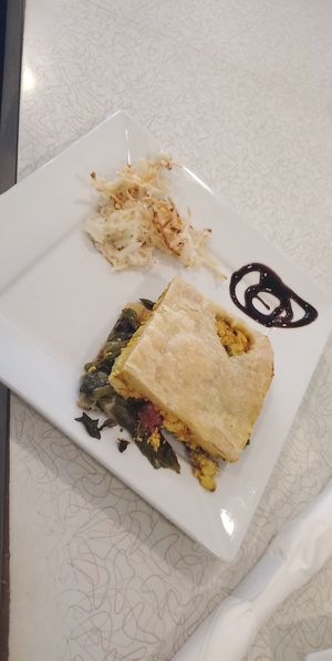 quiche at The Plant Based & Juice Bar in Danville