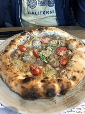 Vegan pizza   at Pepe Bianco in Salo