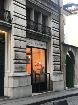 Restaurant Front  at La Caveja in Belluno