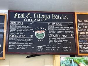 Açaí bowls 🍓  at Cafe Dolce in Solvang