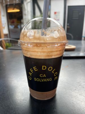 Freaky Vegan Protein Shake  at Cafe Dolce in Solvang