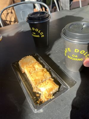   at Cafe Dolce in Solvang