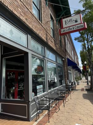   at Bella's Cafe in New Bern