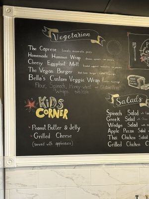   at Bella's Cafe in New Bern