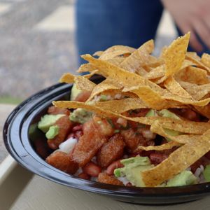 VeganChifrijo at Mr Veggie San Pedro in San Pedro