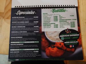 Menu specials at Mr Veggie San Pedro in San Pedro