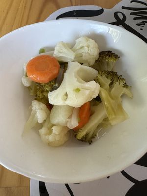 Spicy pickled vegetables - a delicious snackk  at Mr Veggie San Pedro in San Pedro