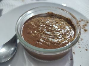 Mousse chocolat at Shanti in Braga