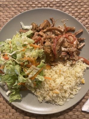 Strogonoff de seitan  at Shanti in Braga