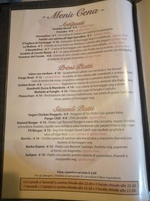 Carta at Il Pangolino in Casale Monferrato