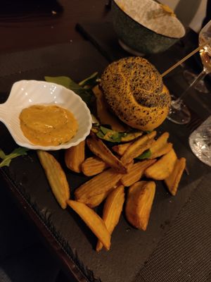 Beyond burger at Il Pangolino in Casale Monferrato